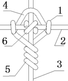 图5缠绕丝固定结